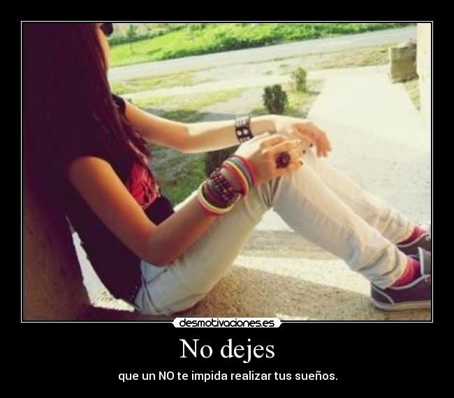 No dejes - 