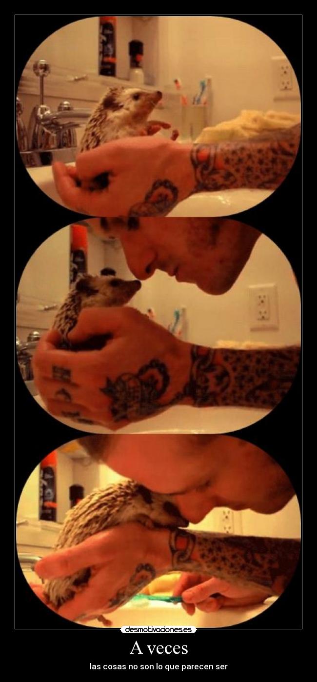 A veces - las cosas no son lo que parecen ser