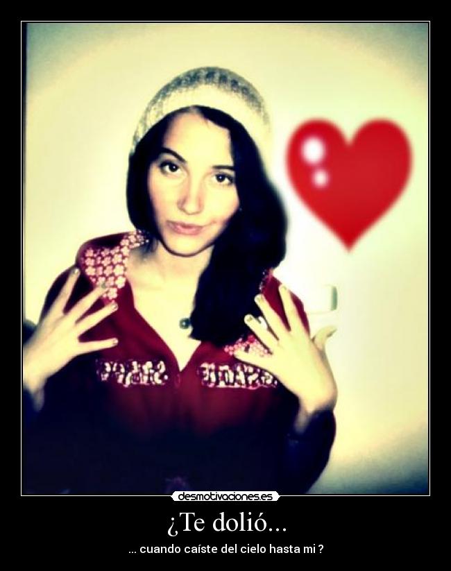 ¿Te dolió... - 