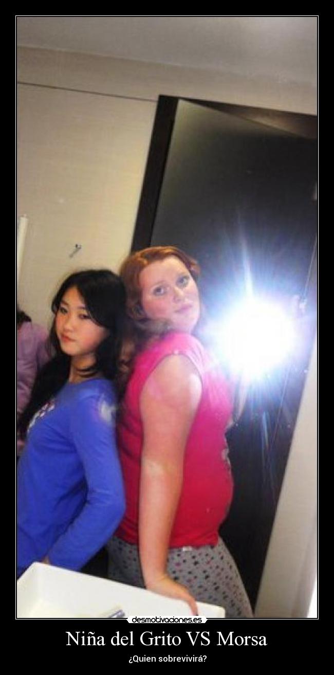 Niña del Grito VS Morsa - ¿Quien sobrevivirá?