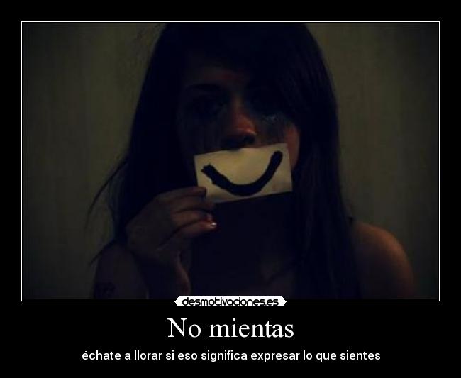 No mientas -