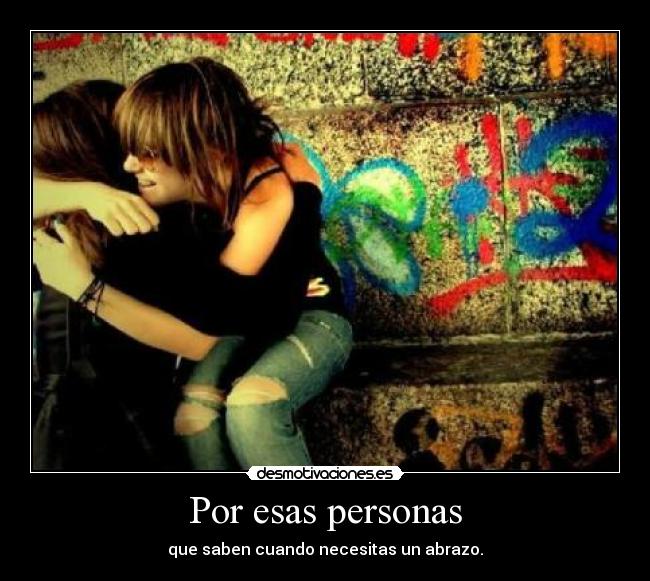 Por esas personas - 