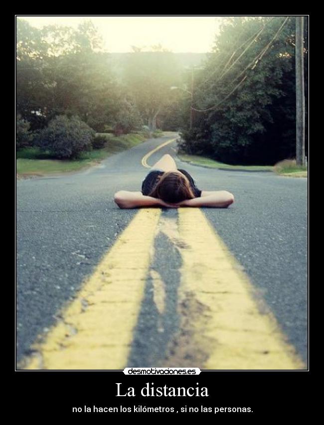 La distancia - 