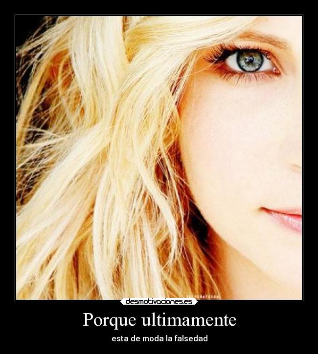 Porque ultimamente - 