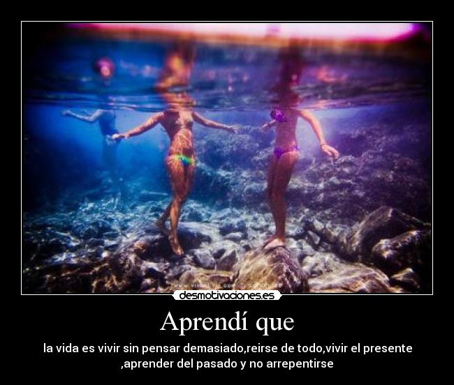 Aprendí que - 