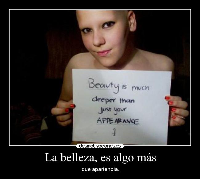 carteles belleza apariencia desmotivaciones