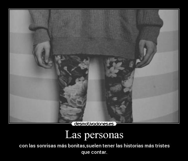 Las personas -