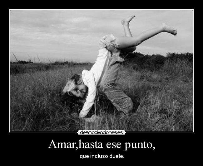 carteles amar punto dolor desmotivaciones