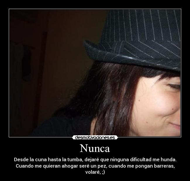 carteles nunca desmotivaciones