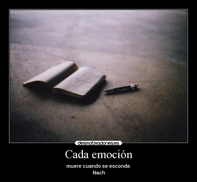 Cada emoción -
