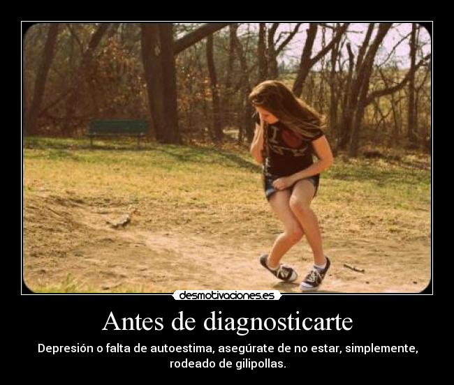 Antes de diagnosticarte -