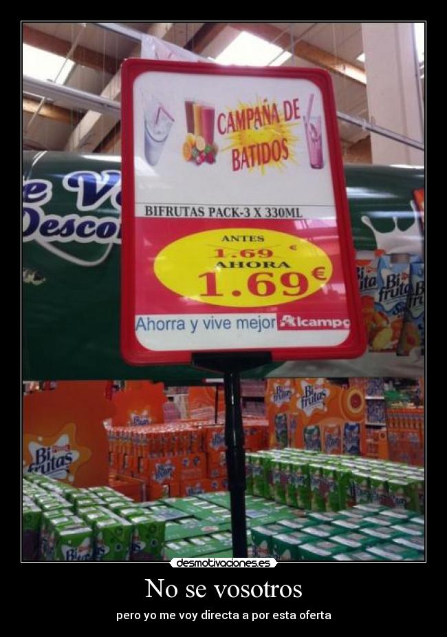 No se vosotros - pero yo me voy directa a por esta oferta