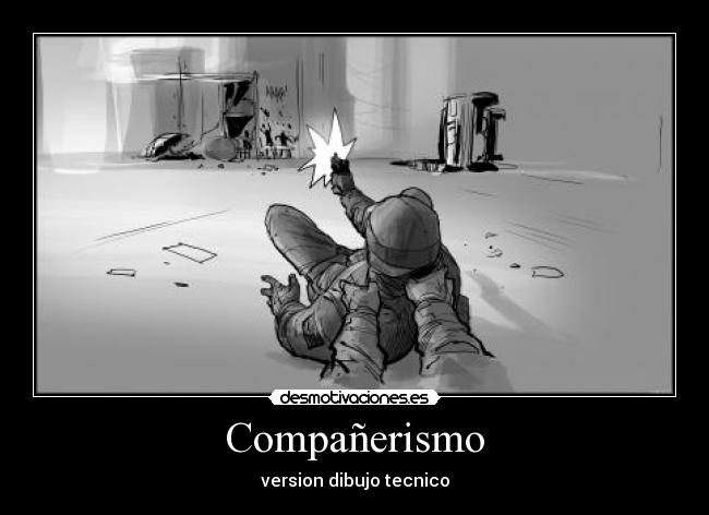 Compañerismo - version dibujo tecnico