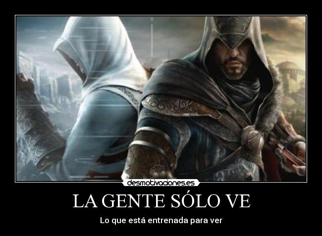 carteles assassins creed desmotivaciones