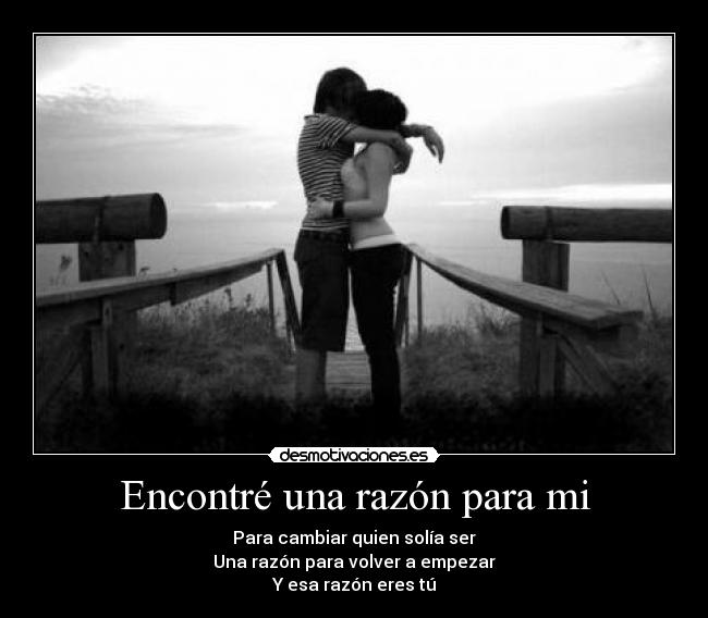 Encontré una razón para mi - 
