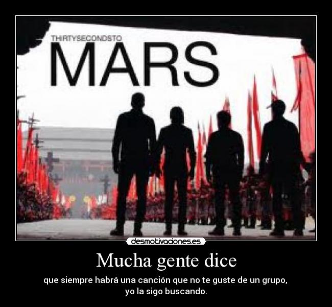 carteles seconds mars desmotivaciones