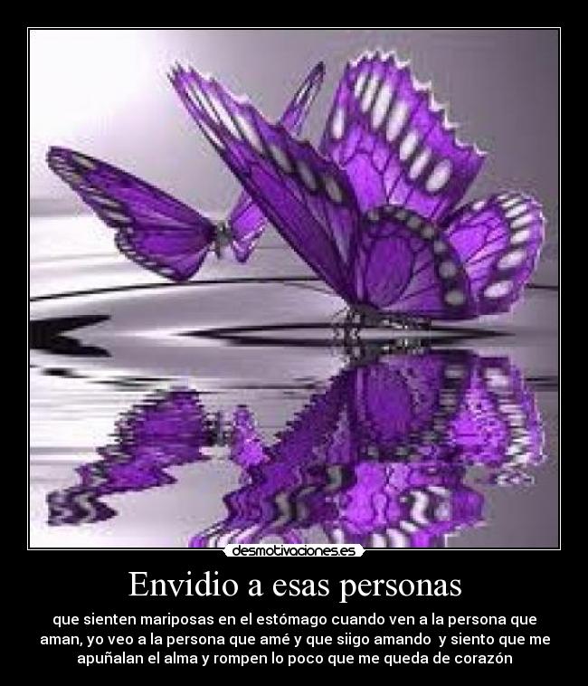 Envidio a esas personas - 