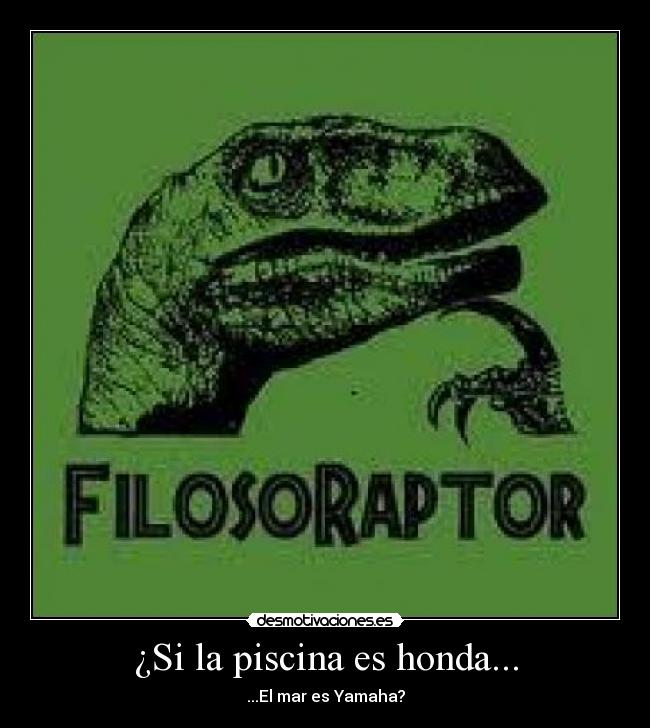 ¿Si la piscina es honda... -