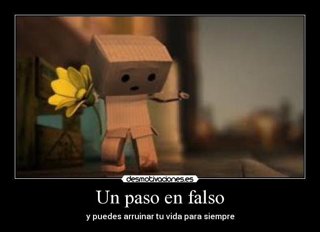 Un paso en falso - 