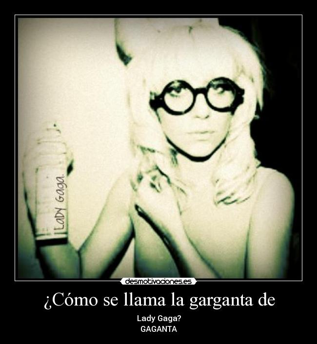 ¿Cómo se llama la garganta de -