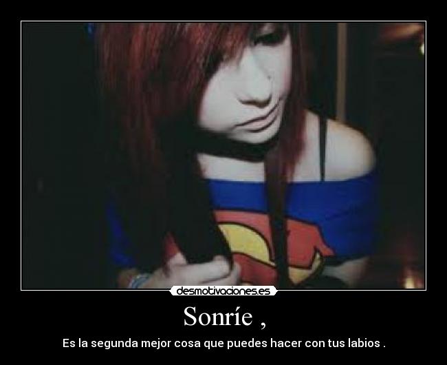 Sonríe , - 