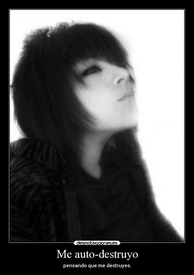 Me auto-destruyo -