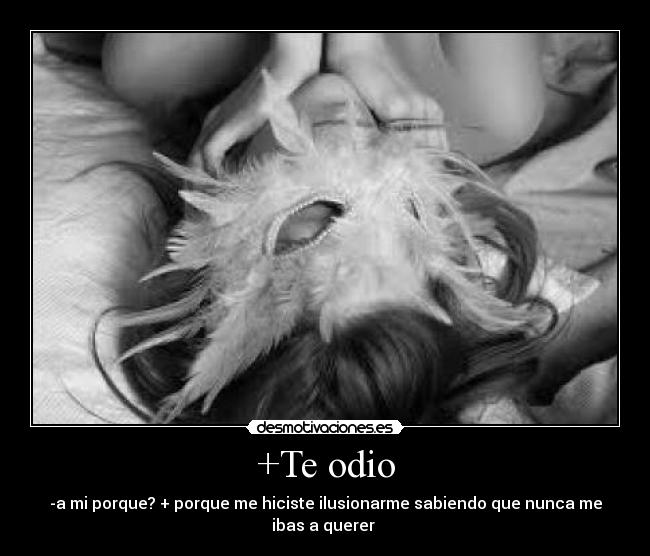 carteles odio lovepocholate desmotivaciones