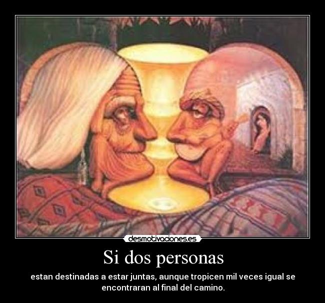 Si dos personas -