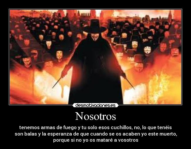 carteles vendetta frase epica desmotivaciones