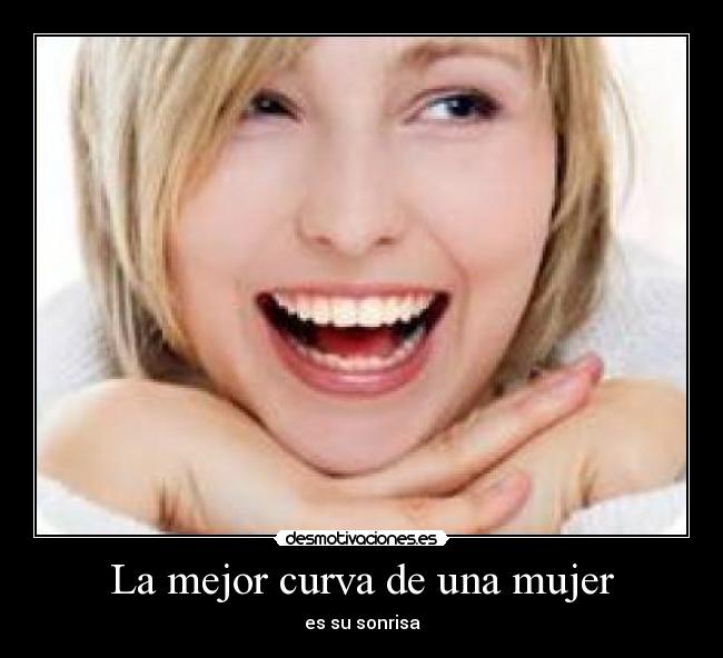 La mejor curva de una mujer -