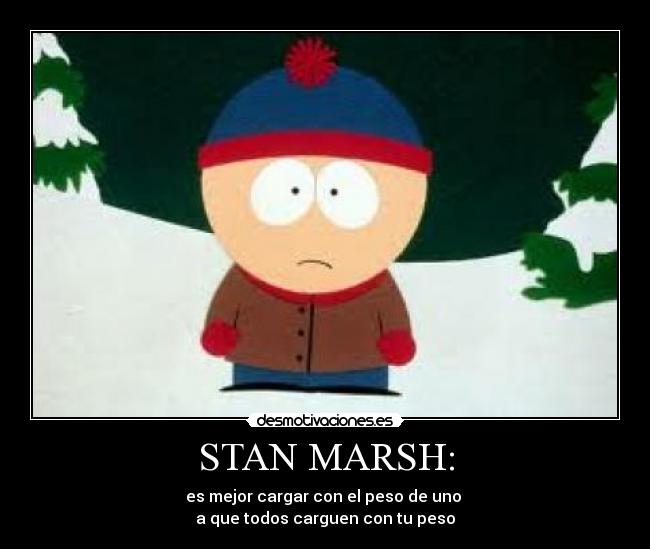 carteles south park desmotivaciones