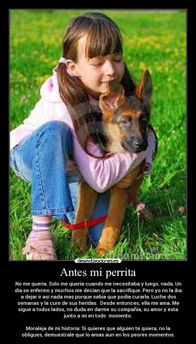 Antes mi perrita - 