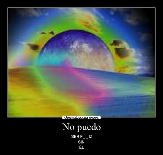 No puedo -