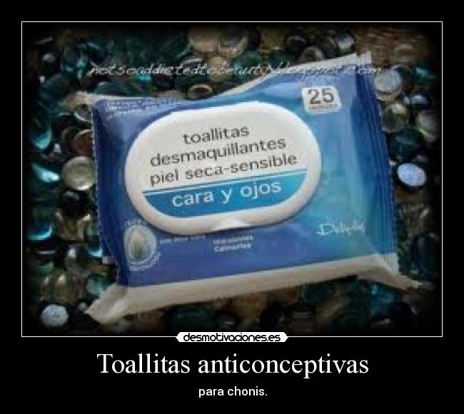 Toallitas anticonceptivas -