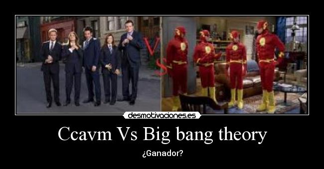 carteles ccavm big bang theory desmotivaciones
