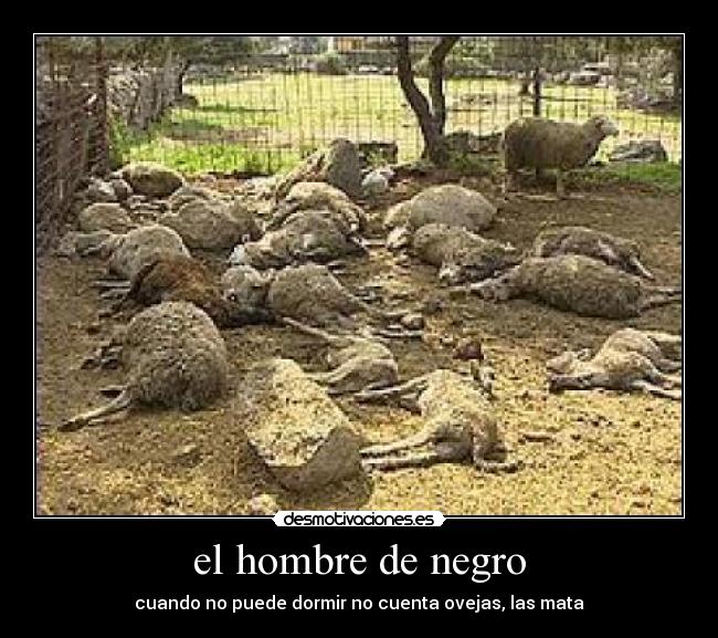 el hombre de negro -
