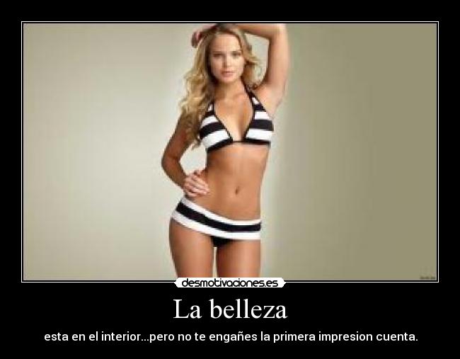 carteles belleza desmotivaciones
