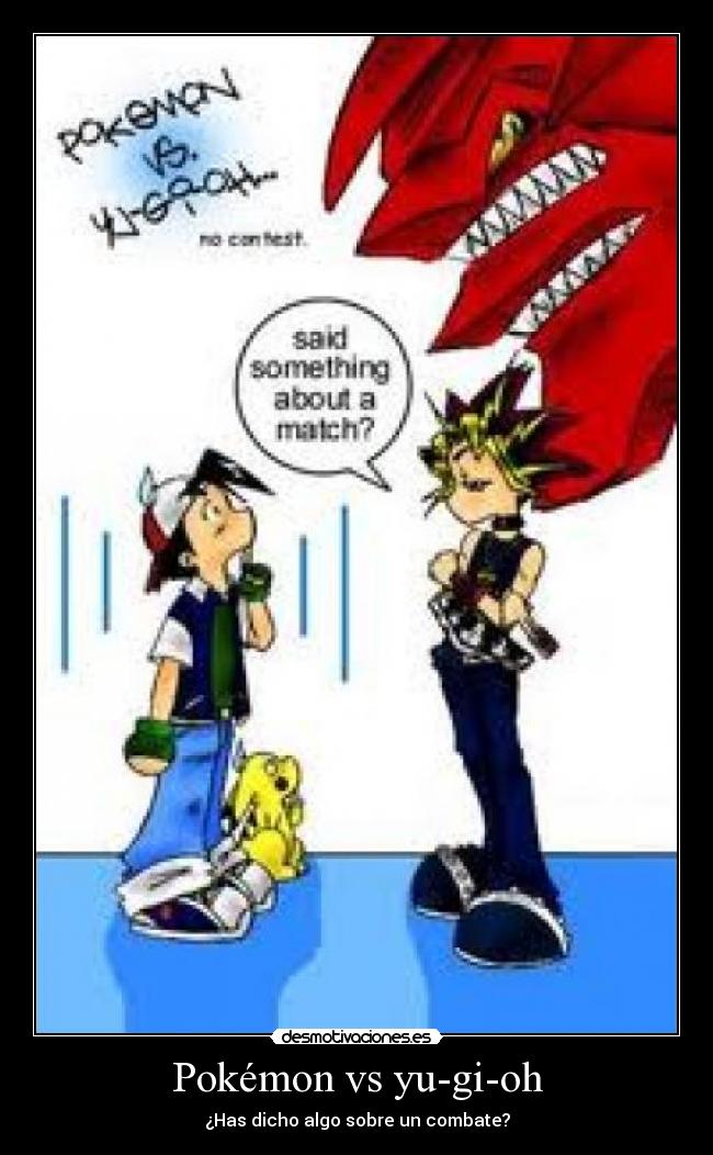 Pokémon vs yu-gi-oh - 