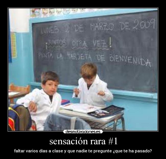 sensación rara #1 - 