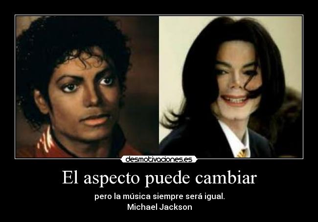 El aspecto puede cambiar -