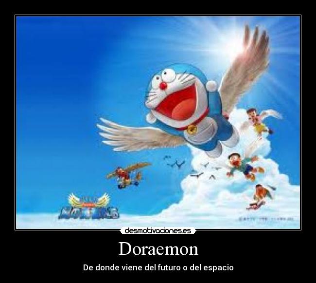 Doraemon - De donde viene del futuro o del espacio