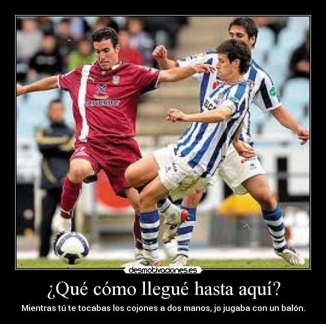 carteles futbol desmotivaciones