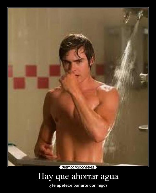 Hay que ahorrar agua - 