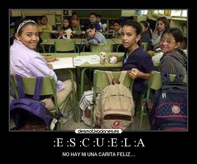 carteles escuela desmotivaciones