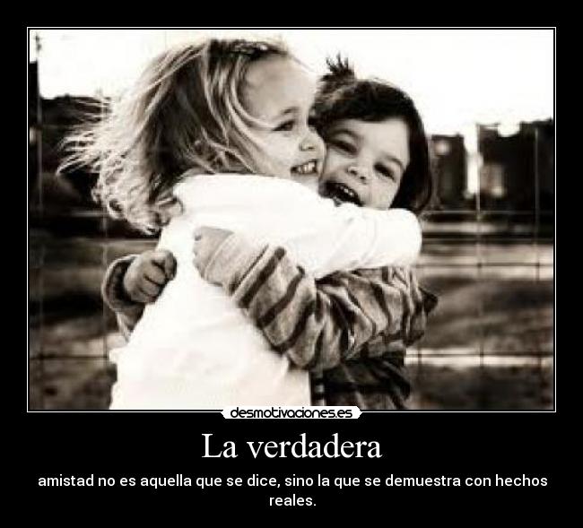 La verdadera -