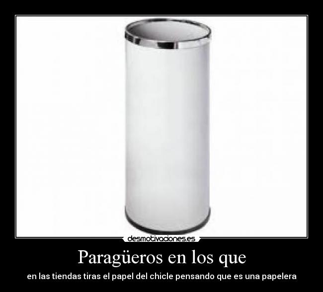 Paragüeros en los que - 