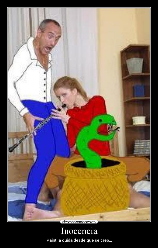 Inocencia - Paint la cuida desde que se creo...