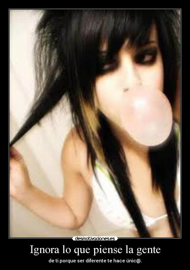 carteles ignora que piensen desmotivaciones