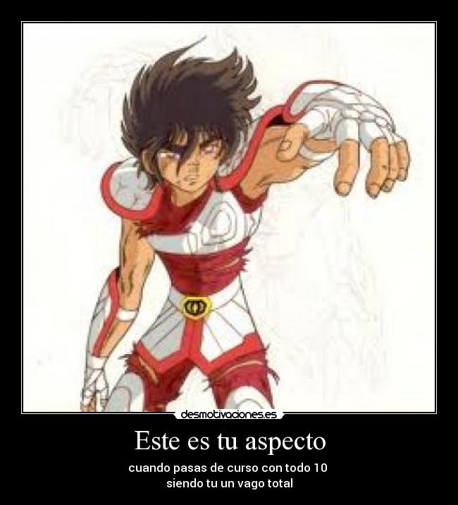 Este es tu aspecto -