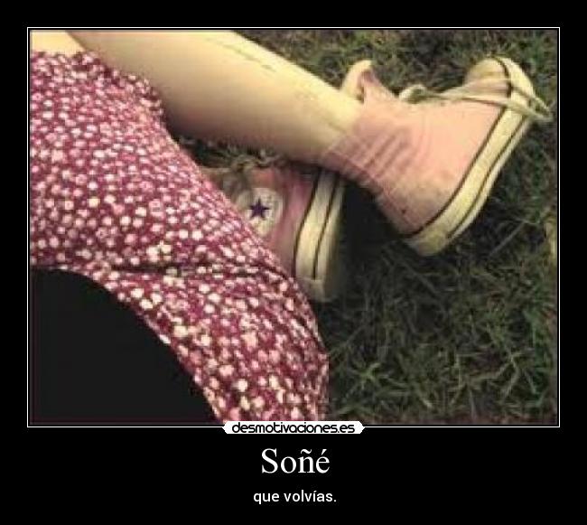 Soñé -
